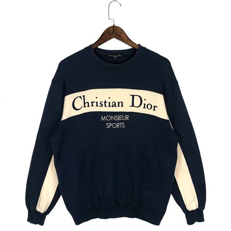 dior womens sweatshirt|vintage christian Dior sweatshirt.